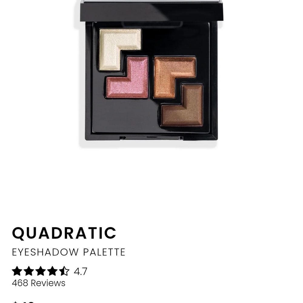 Eyeshadow Palette - Gold, Pink, Brown